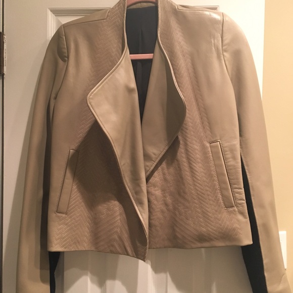 New Twelfth Street Cynthia Vincent Leather Jacket
