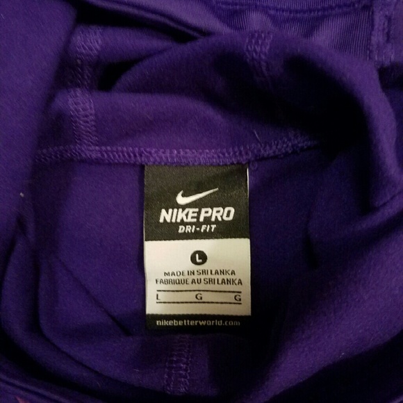 NWOT Nike DRI FIT Cowl Neck Hoodie, Large CUTE!!! - Picture 3 of 4
