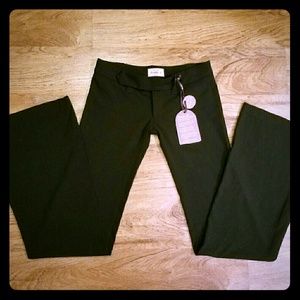 NWT Frankie B Black Wide Leg Pants XS 33 In Inseam