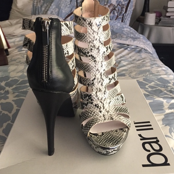 Bar III snake print shoes