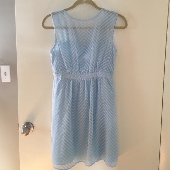 Light blue j crew dress