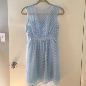 Light blue j crew dress