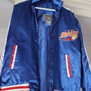 Harlem Globetrotters Silk Bomber Vintage