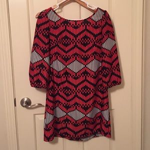 Cocktail shift dress