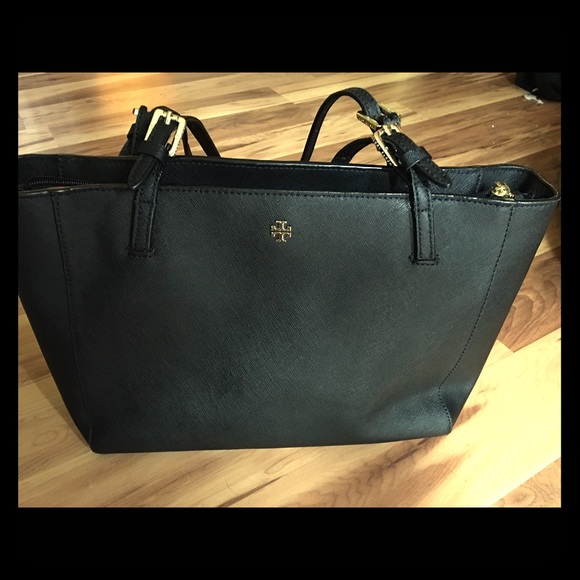 Black Tory Burch York tote