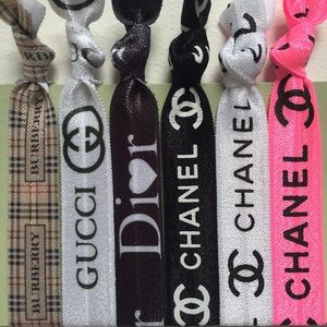 Set of 6 Fashion Hair Ties