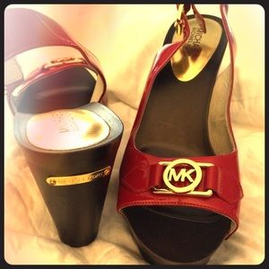 Michael Kor Wedge Sandals