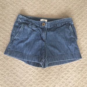 LOFT denim shorts