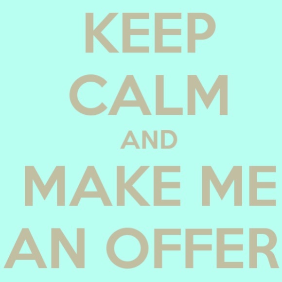 ALL REASONABLE OFFERS ACCEPTED!