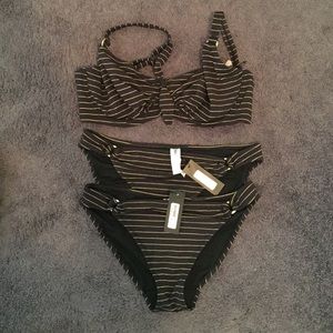 Marie Meili curvy Bikini 36DD bottoms L