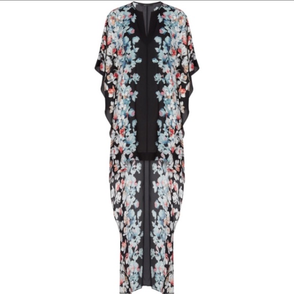 BCBGMaxAzria high low Dameka floral dress xs / s