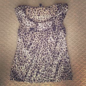 Ann Taylor silk capped sleeve blouse size XSP