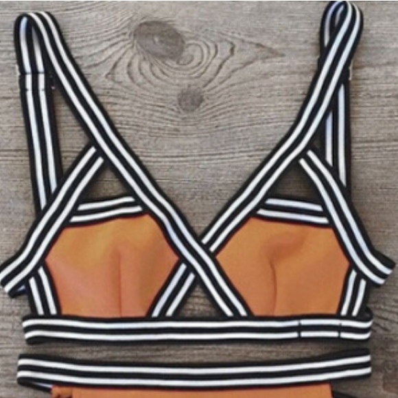 Two piece bathing suit
