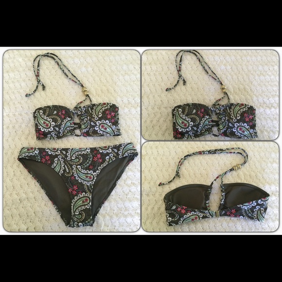 H&M swimwear  (Olive Green) NWOT