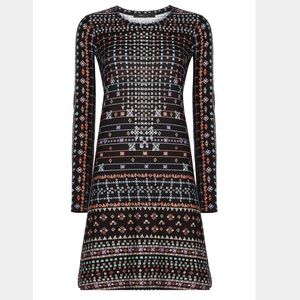 BCBGMaxAzria NWOT Jeanna dress S scarf print $158