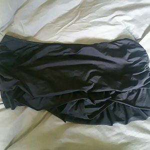 Apt 9 black Swim skirt 1X