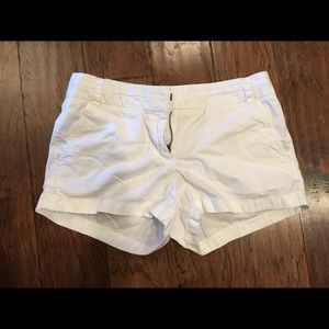 J. Crew white shorts - size 4