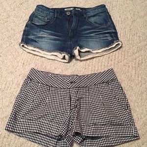2 pairs of Target Shorts