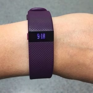 Fitbit Charge HR Plum Large Wristband
