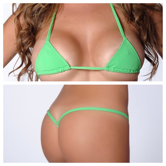 Micro  Mini String Bikini - Picture 2 of 2