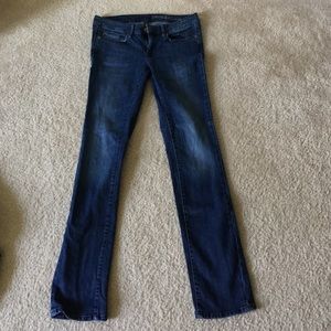 Straight leg jeans