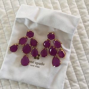 Kate Spade Purple Earrings 👾