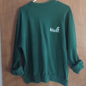 Vintage Michigan state crew neck