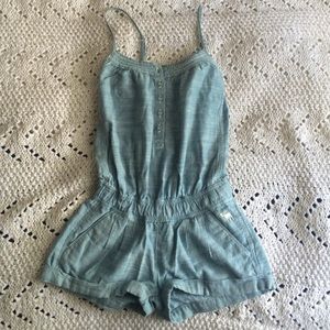 Blue Romper