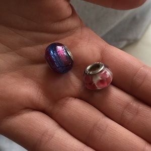 Two charms for Pandora bracelets