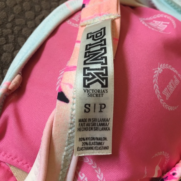 VS PINK Flamingo bikini - Picture 3 of 4