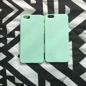 iPhone 6s Plus Mint silicone case