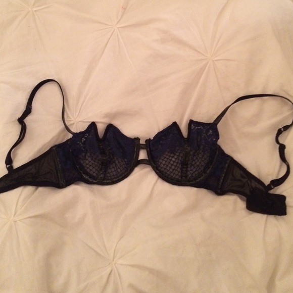 Victoria's Secret Leather and Lace Bra