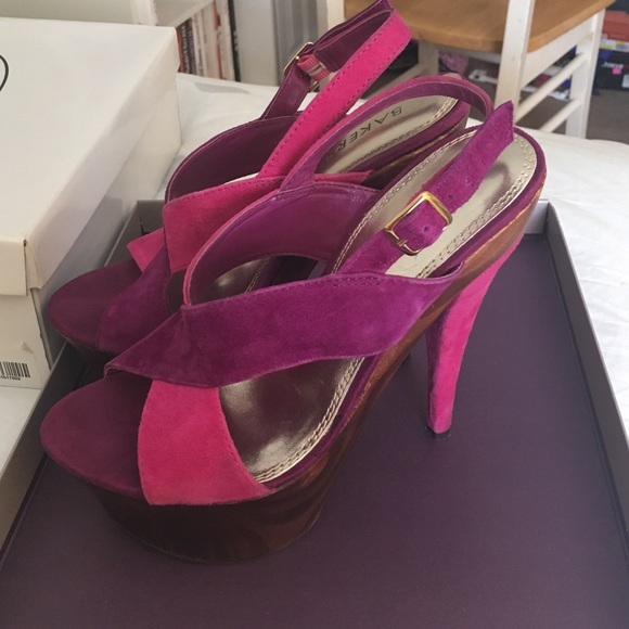 Pink and purple heels - Picture 4 of 4