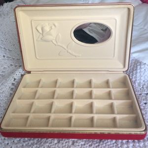 Red Velvet Jewelry Box