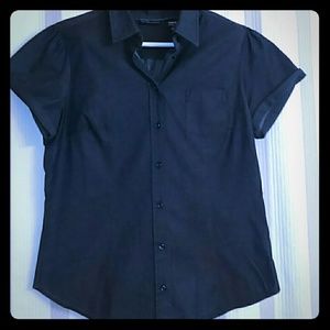 New York& Co short sleeve dress blouse