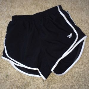 Black Varsity Shorts