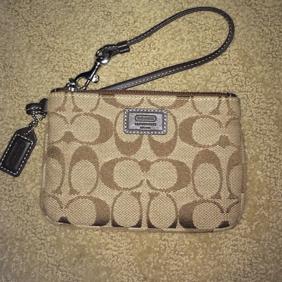 COACH wristlet