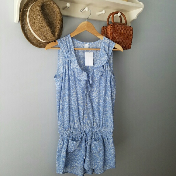 Club Monaco Pants - CLUB MONACO NWT Silk romper