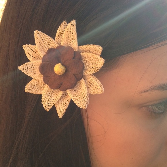 Woven Flower Hairpin