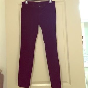 Velvet-like J-brand leggings/jeans