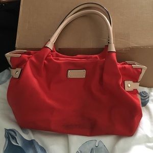 Red Kate spade purse