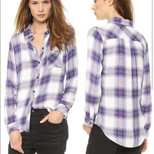 Rails Hunter l/s plaid button down.