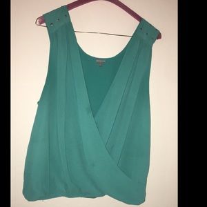 Turquoise blouse