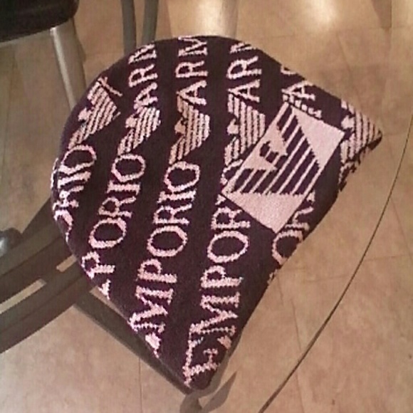 EMPORIO ARMANI SKULL CAP BROWN M/L