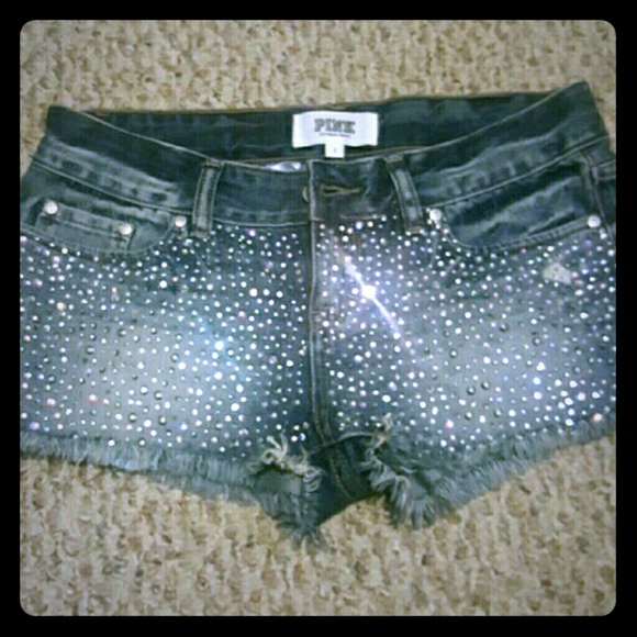 Victoria secret bling jean shorte
