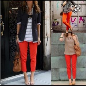 Tory Burch crop skinny Capri jeans Alexa