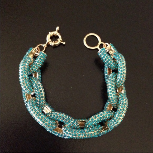 Jewelry - Aqua Pave Bracelet