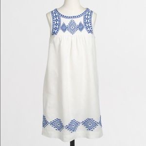 J. Crew Embroidered Dress