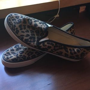 Cheetah print sneakers by American Eagle