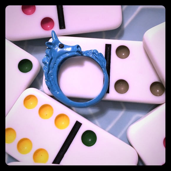 Gorgeous Magical adjustable Unicorn Ring